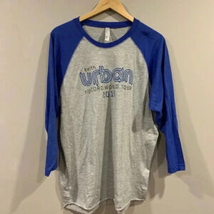 Keith Urban 2016’  Urban World Tour Concert Shirt